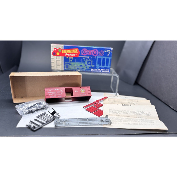 Roundhouse HO 36 Train Box Car Los Angeles Pacific BALLOON Route Original Box - Picture 9 of 16